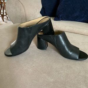 Naturalizer Black Wedges 4M